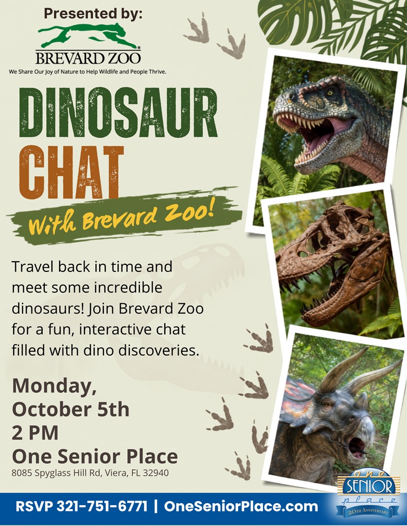 Dinosaur Chat with Brevard Zoo!