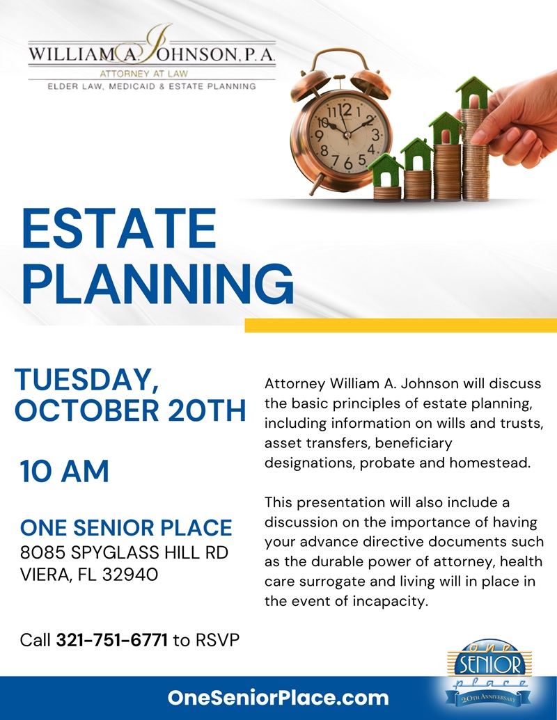 Estate Planning with William Johnson, P.A.