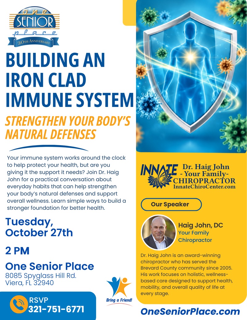 Building An Iron Clad Immune System: Strengthen Your Body's Natural Defenses w/ Dr. Haig John, Your Family Chiropractor