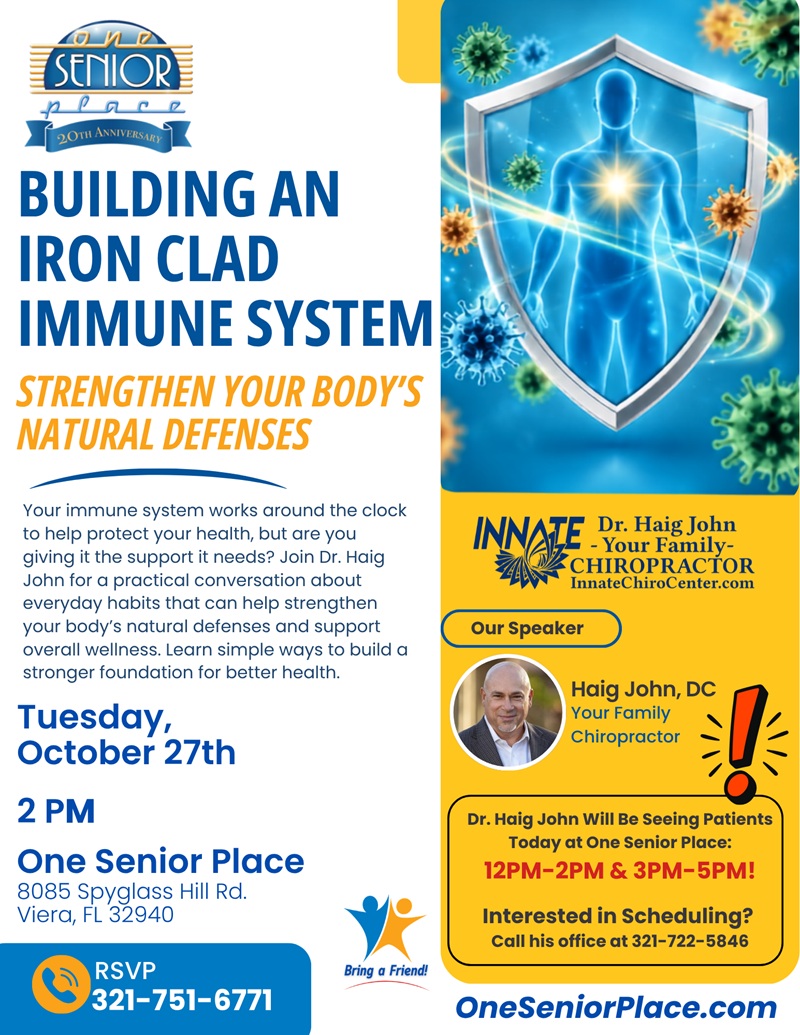 Building An Iron Clad Immune System: Strengthen Your Body's Natural Defenses w/ Dr. Haig John, Your Family Chiropractor