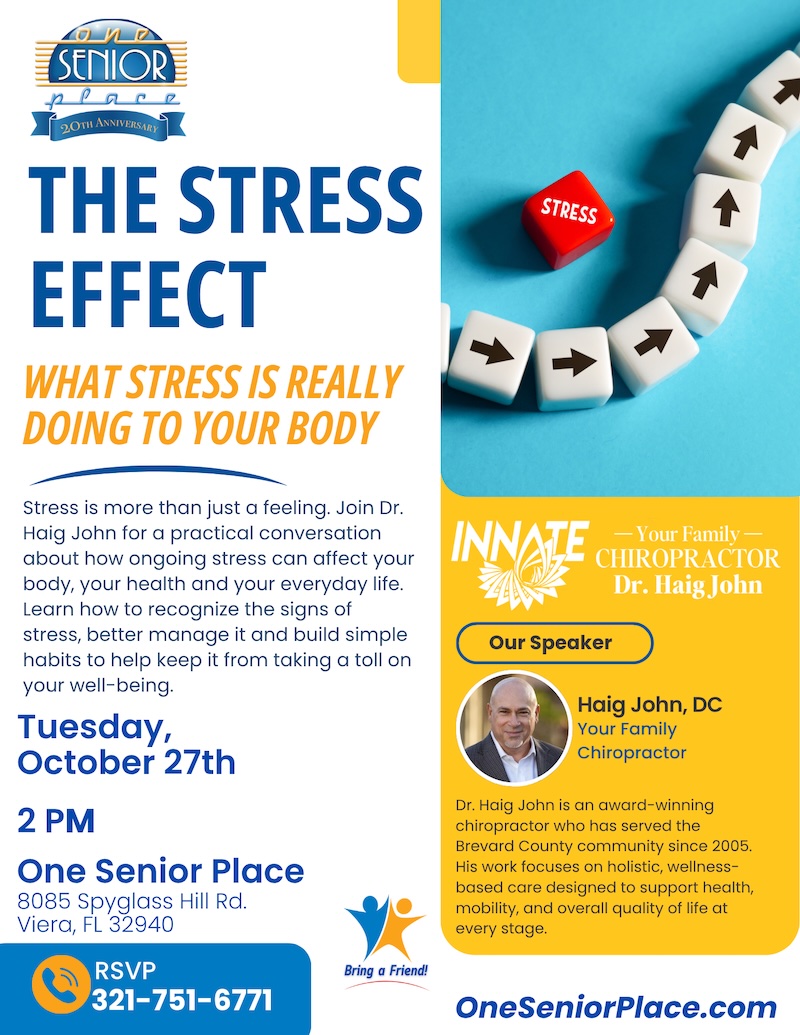 The Stress effect: What Stress Is Really Doing To Your Body w/ Dr. Haig John, Your Family Chiropractor