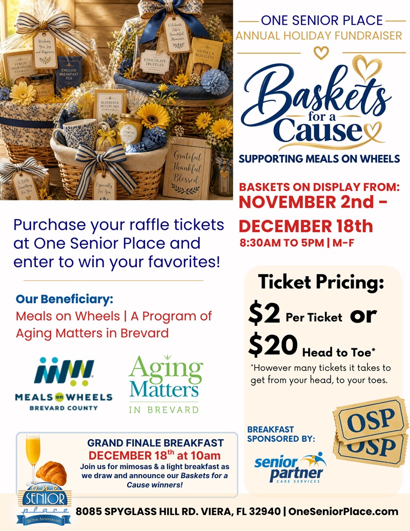 Grand Finale Breakfast: Fundraiser Baskets for a Cause!