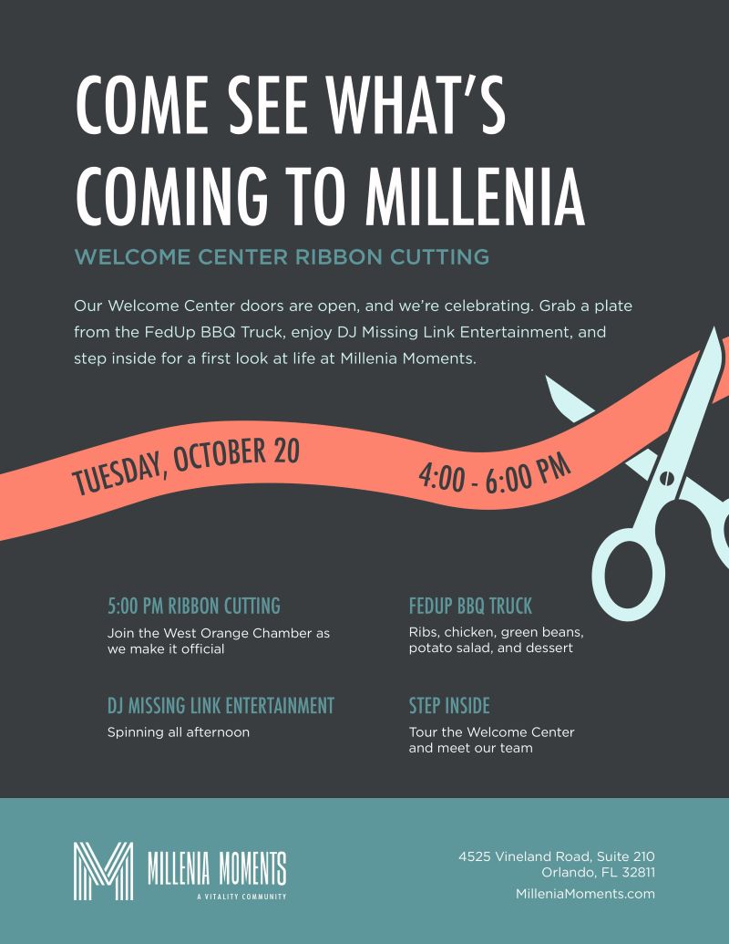 Millenia Moments Ribbon Cutting