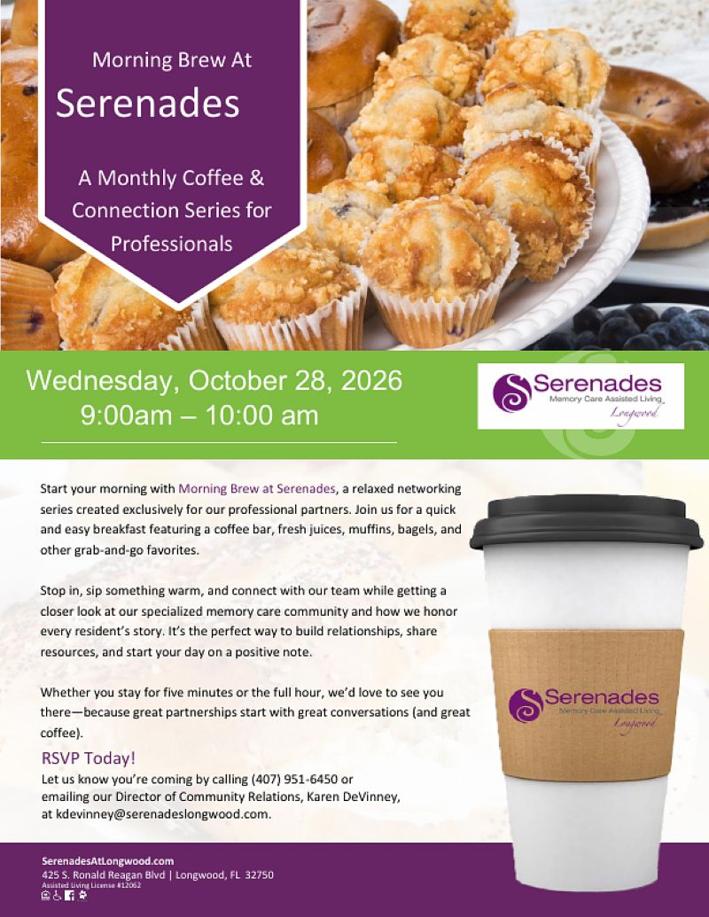 Morning Brew at Serenades