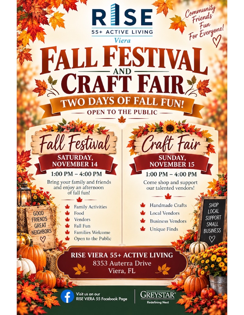 RISE Viera Fall Festival & Craft Fair