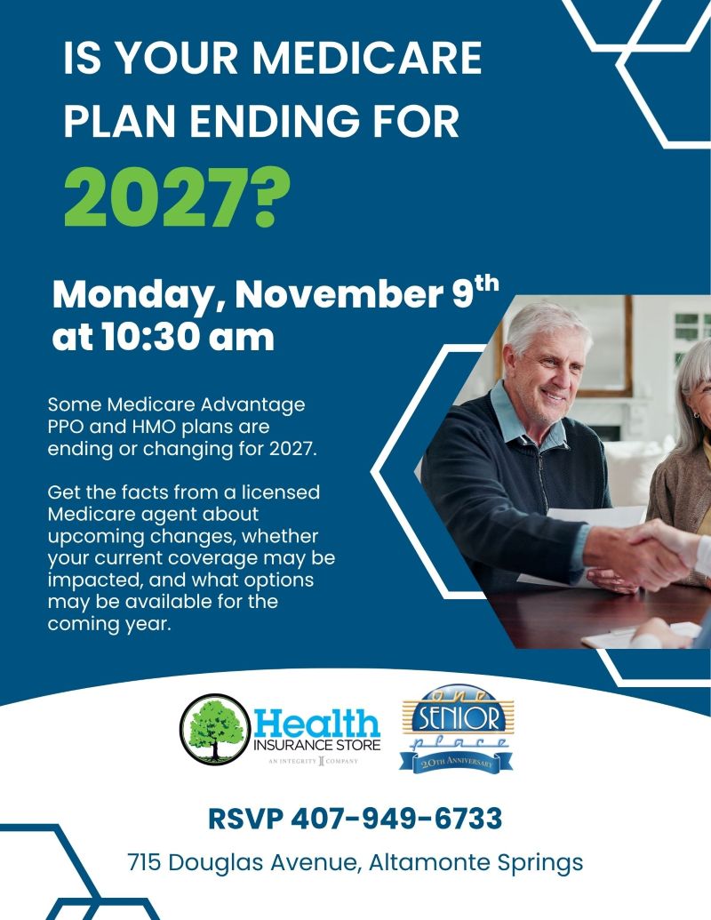 Is Your Medicare Plan Ending for 2027?